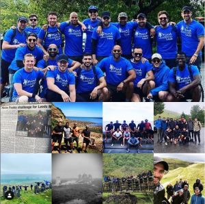 James 3 peaks fundraising