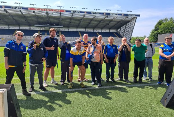 Mens Group visit to the Leeds Rhinos